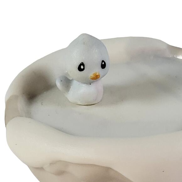 Precious Moments Sugar Town Bird Bath Figurine Enesco 150223 1995 - Picture 4 of 16